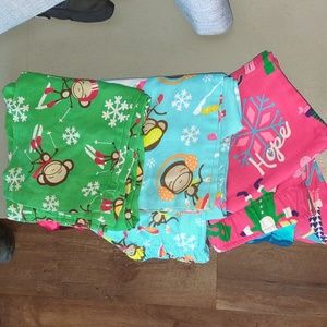 Old Navy Girls Pajama bottoms Lot of 3